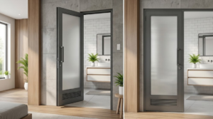 Aluminium Bathroom Door Design