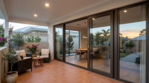 Aluminium Door Design for Veranda