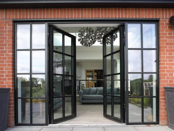 Aluminum Doors in Riyadh 12 Aluminium Double Doors