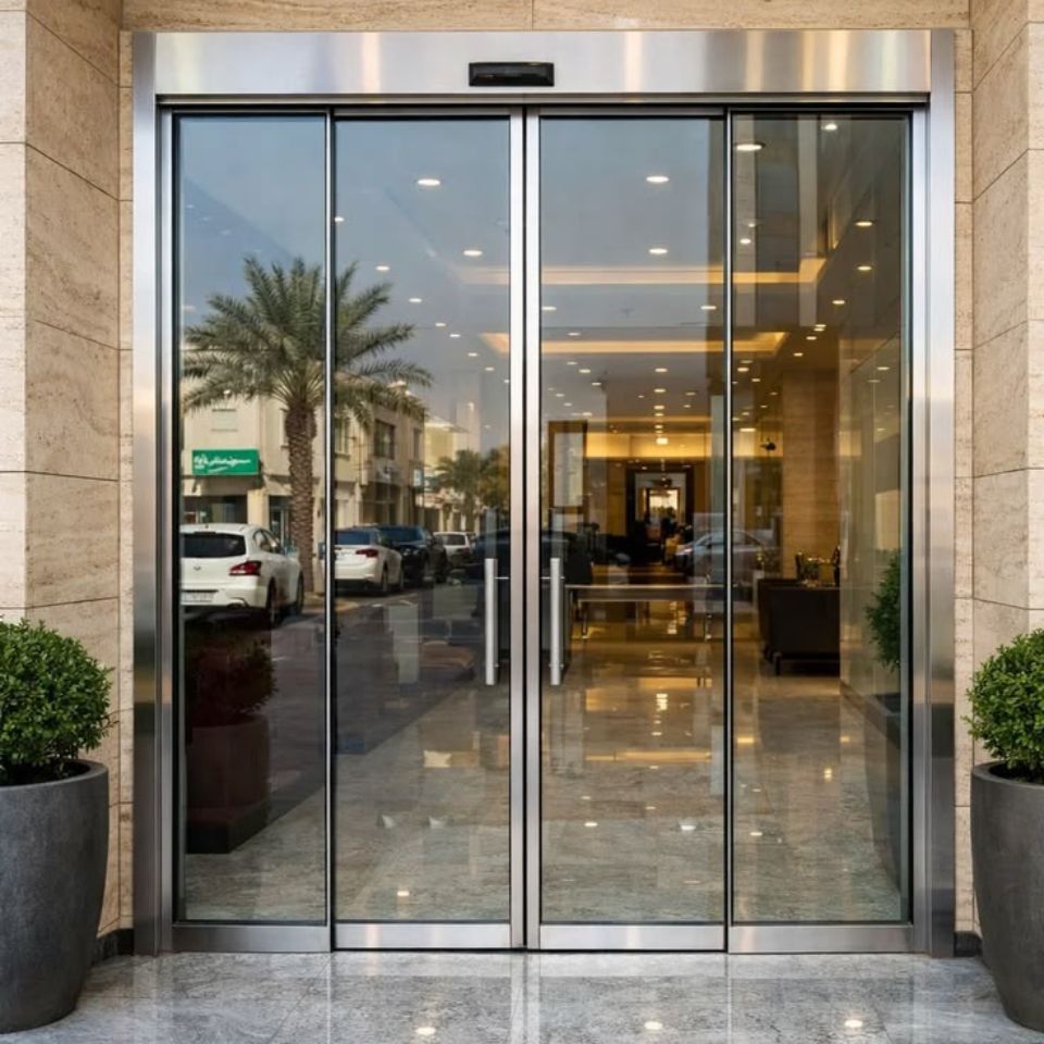 Aluminum Doors in Riyadh 16 Commercial Aluminium Doors in Riyadh