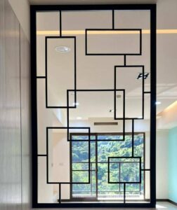 Geometric Window Grill Design1