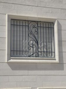 Minimalist Window Grill Design