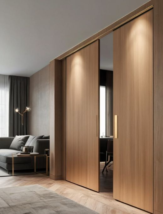 Wooden Doors in Riyadh 7 Sliding Door