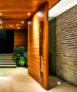 Statement Pivot Door Design