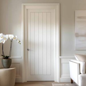 Vertical Panel Door Design